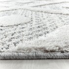 Hochflor Teppich PISA Grau 80 x 250 cm