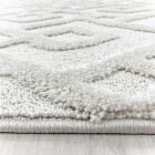 Hochflor Teppich PISA Creme 80 x 250 cm