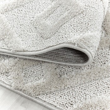 Hochflor Teppich PISA Creme 280 x 370 cm