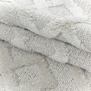 Hochflor Teppich PISA Creme 280 x 370 cm