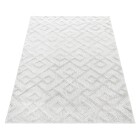 Hochflor Teppich PISA Creme 280 x 370 cm