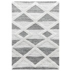 Hochflor Teppich PISA Grau 140 x 200 cm