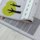 Kinder Teppich PLAY Grau 140 x 200 cm