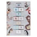 Kinder Teppich PLAY Grau 140 x 200 cm