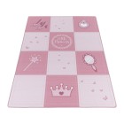 Kinder Teppich PLAY Pink 80 x 120 cm