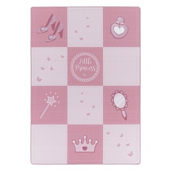 Kinder Teppich PLAY Pink 120 cm x 170 cm
