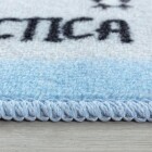 Kinder Teppich PLAY Blau 80 x 120 cm