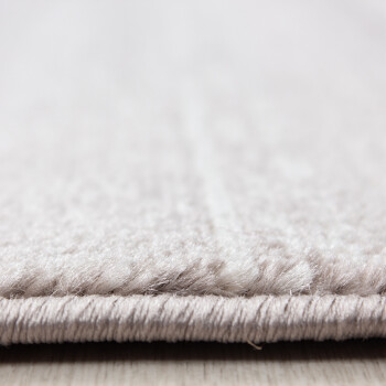 Kurzflor Teppich PLUS Beige 80 x 300 cm