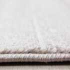Kurzflor Teppich PLUS Beige 160 cm x 230 cm