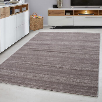 Kurzflor Teppich PLUS Beige 200 cm x 290 cm