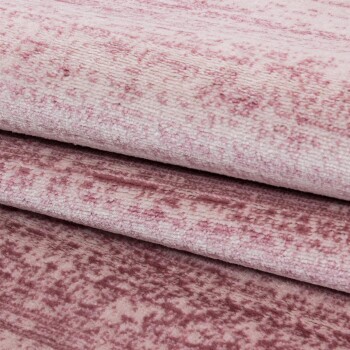 Kurzflor Teppich PLUS Pink 80 x 300 cm