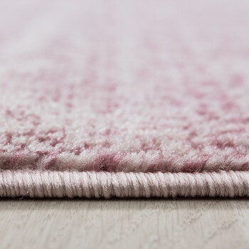 Kurzflor Teppich PLUS Pink 280 x 370 cm
