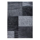 Kurzflor Teppich PLUS Schwarz 200 cm x 290 cm
