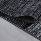 Kurzflor Teppich PLUS Schwarz 200 cm x 290 cm