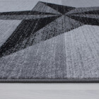 Kurzflor Teppich PLUS Grau 80 x 150 cm