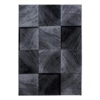 Kurzflor Teppich PLUS Schwarz 80 x 150 cm