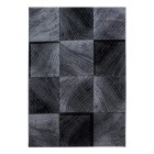 Kurzflor Teppich PLUS Schwarz 280 x 370 cm