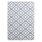 Kurzflor Teppich PLUS Grau 120 cm x 170 cm