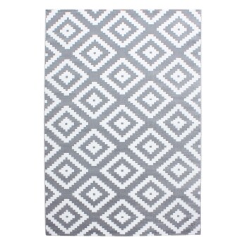 Kurzflor Teppich PLUS Grau 200 cm x 290 cm