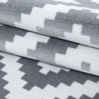 Kurzflor Teppich PLUS Grau 240 x 340 cm