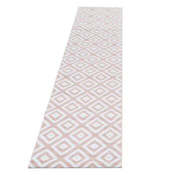 Kurzflor Teppich PLUS Pink 80 x 300 cm