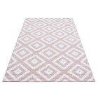 Kurzflor Teppich PLUS Pink 140 x 200 cm