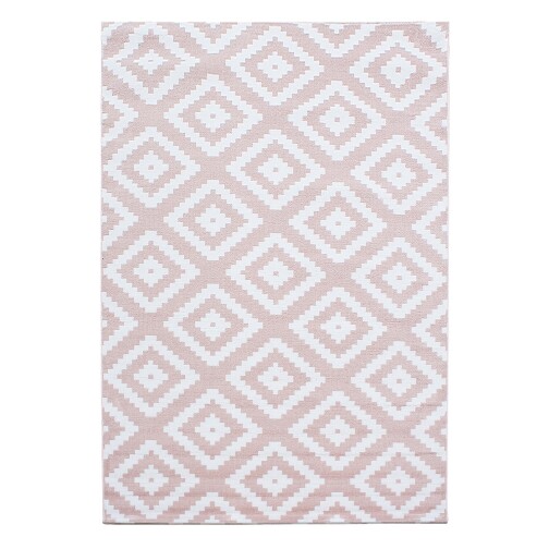 Kurzflor Teppich PLUS Pink 280 x 370 cm