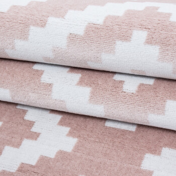 Kurzflor Teppich PLUS Pink 280 x 370 cm