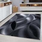 Kurzflor Teppich PLUS Schwarz 140 x 200 cm
