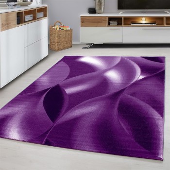 Kurzflor Teppich PLUS Violett 80 x 150 cm