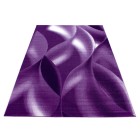 Kurzflor Teppich PLUS Violett 80 x 150 cm