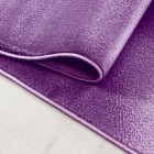 Kurzflor Teppich PLUS Violett 80 x 150 cm