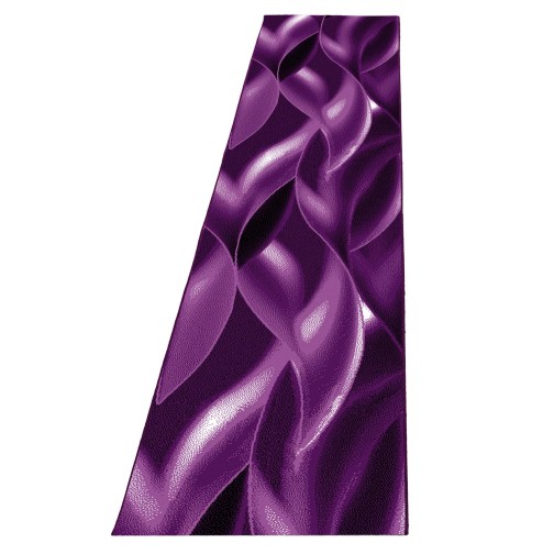 Kurzflor Teppich PLUS Violett 80 x 300 cm