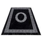 Kurzflor Teppich PLUS Schwarz 240 x 340 cm