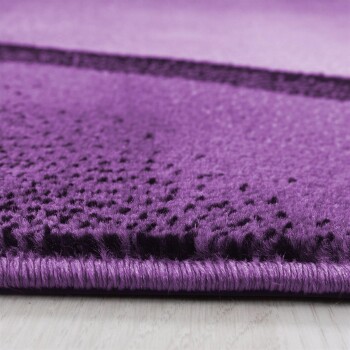 Kurzflor Teppich PLUS Violett 160 cm x 230 cm