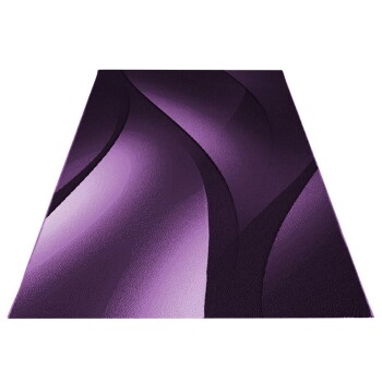 Kurzflor Teppich PLUS Violett 280 x 370 cm