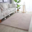 Hochflor Teppich POUFFY Beige 80 x 250 cm
