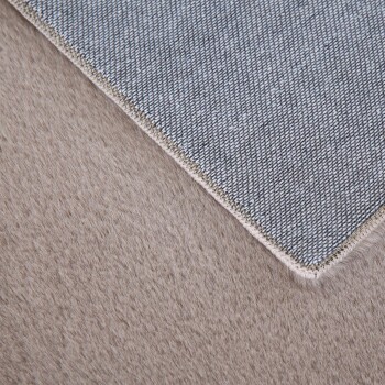 Hochflor Teppich POUFFY Beige 240 x 340 cm
