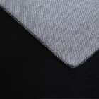 Hochflor Teppich POUFFY Schwarz 140 x 200 cm