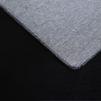 Hochflor Teppich POUFFY Schwarz 200 cm x 290 cm