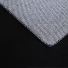 Hochflor Teppich POUFFY Schwarz 200 cm x 290 cm