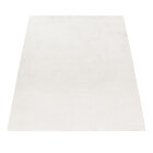 Hochflor Teppich POUFFY Creme 120 cm x 170 cm