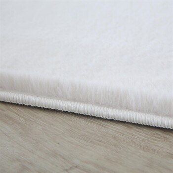 Hochflor Teppich POUFFY Creme 140 x 200 cm