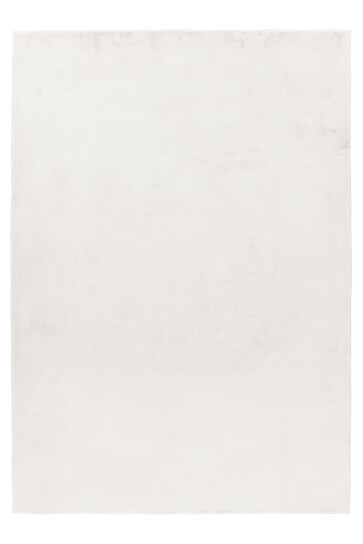 Hochflor Teppich POUFFY Creme 160 cm x 230 cm