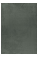 Hochflor Teppich POUFFY Grün 60 x 110 cm