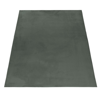 Hochflor Teppich POUFFY Grün 160 cm x 230 cm