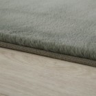 Hochflor Teppich POUFFY Grün 200 cm x 290 cm