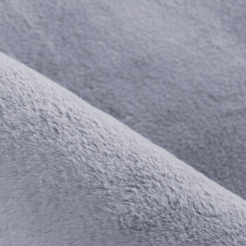 Hochflor Teppich POUFFY Grau 60 x 110 cm