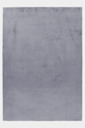 Hochflor Teppich POUFFY Grau 160 cm x 230 cm