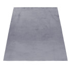 Hochflor Teppich POUFFY Grau 200 cm x 290 cm